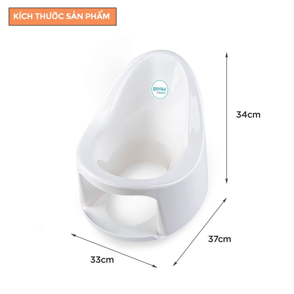 Bô rửa vệ sinh đa năng Boom Potty dành cho bé từ 8 tháng đến 4 tuổi - Sản phẩm kêu gọi vốn trên Shark Tank