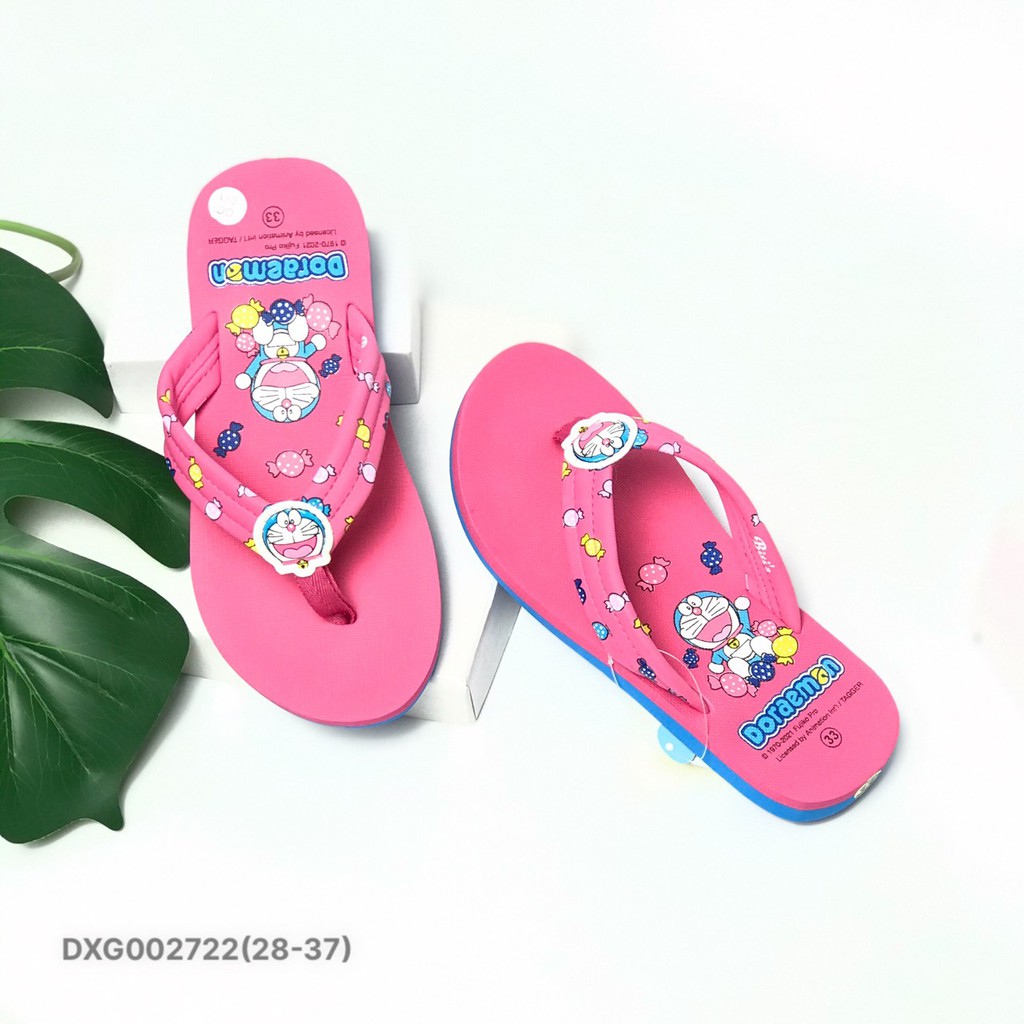 Dép kẹp bé gái 28-37 ❤️FREESHIP❤️ Dép xỏ ngón BlTIS đế xốp Doraemon DXG002722