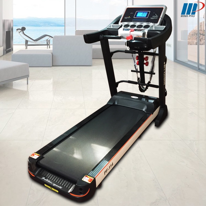 [NEW 2022] Máy chạy bộ điện đa năng Pro Fitness PF-114D ✅ Máy chạy bộ cho gia đình động cơ 3.0HP - nâng độ dốc tự động