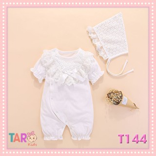 Set body kèm mũ đầy tháng thôi nôi cho bé