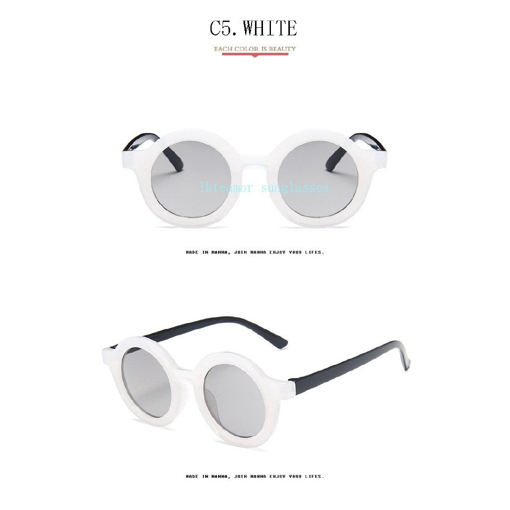 Kính Mát Tròn Chống Tia Uv400 Cho Bé