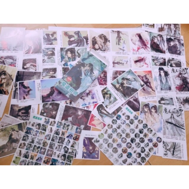 Hộp ảnh postcard Ma đạo tổ sư