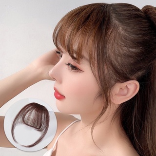Tóc mái giả tóc thật layer Hàn Quốc 3d LALAKA