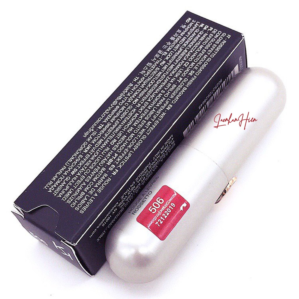 SON DƯỠNG BÓNG KIKO MILANO ❤ KIKO MILANO JELLY STYLO (Màu 506 - Đỏ cherry - Cherry Red) | BigBuy360 - bigbuy360.vn