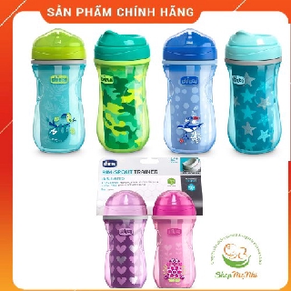 Bình tập uống nước giữ lạnh cho bé Chicco Sippy Cup.