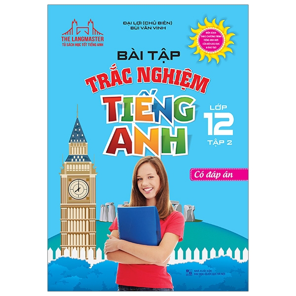 Sách - Bài Tập Trắc Nghiệm Tiếng Anh Lớp 12 Tập 2- Có Đáp Án