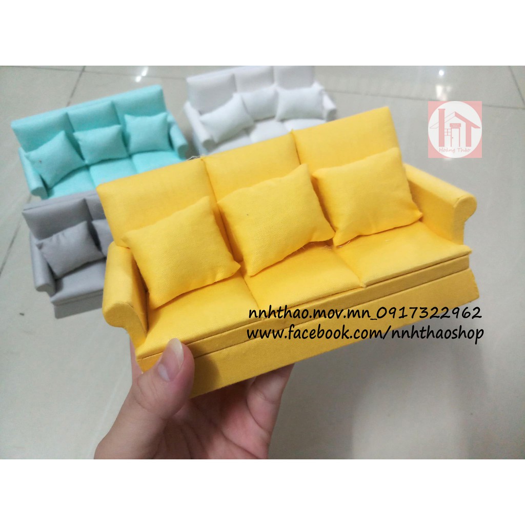 Miniature_Ghế sofa (1:12)