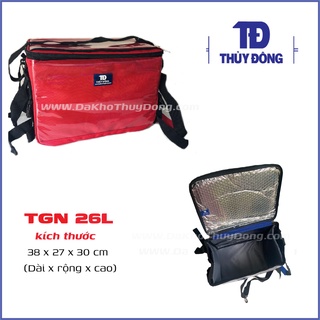 TÚI GIỮ NHIỆT GIAO HÀNG (30L) có khe để logo