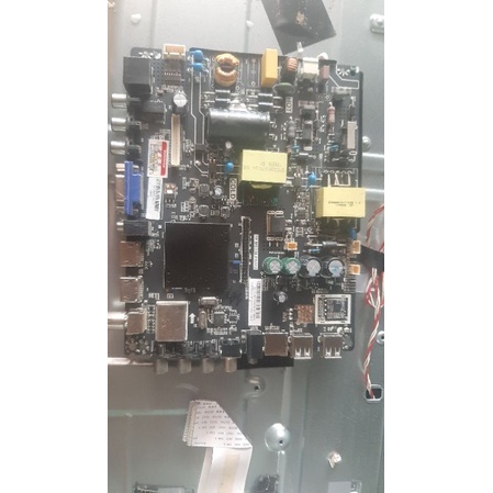 Bo mạch tivi AKINO PA - 43TDSA bo xử lý, bo tcon bóc máy