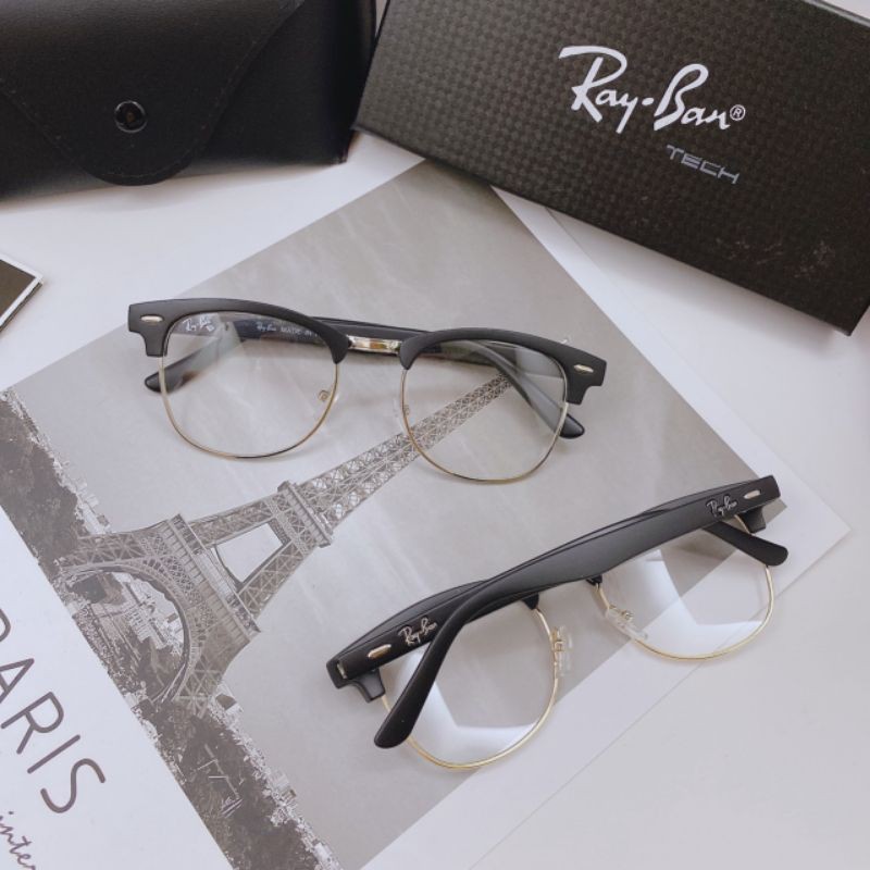 mắt kính thời trang nam nữ giả can de thương _ đi được ngày và dem