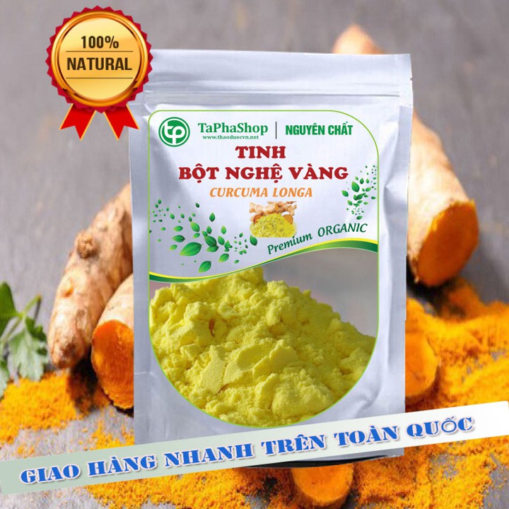 Tinh bột nghệ vàng nguyên chất Tấn Phát