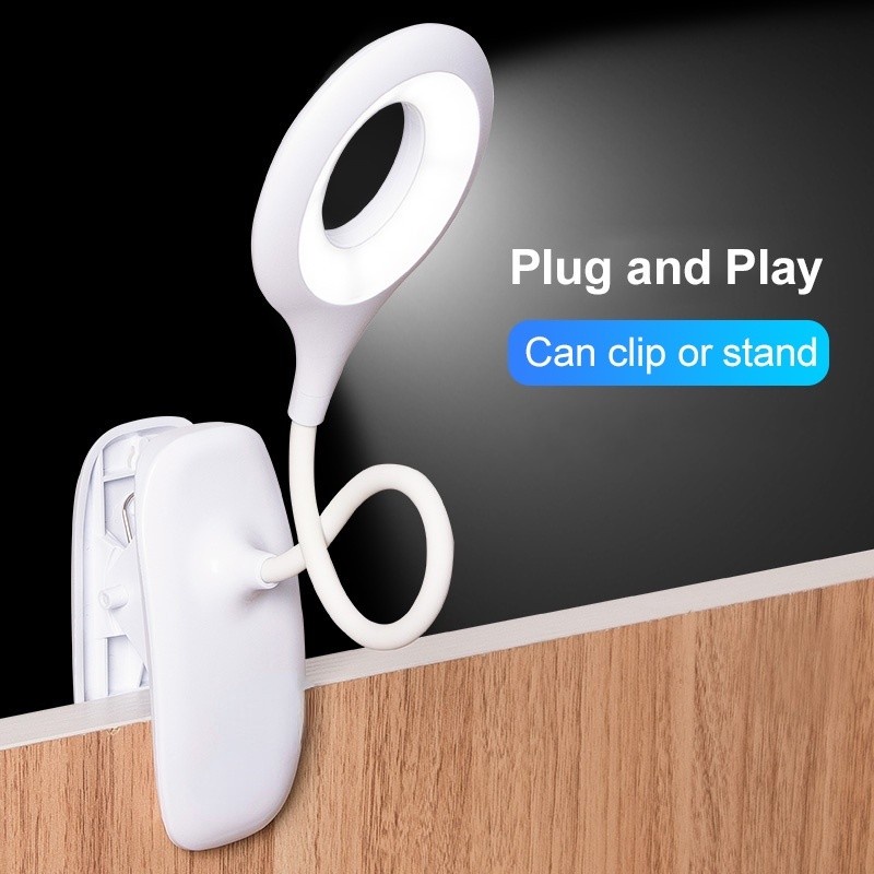 Đèn Led Bảo Vệ Mắt Sạc Usb Tiện Dụng Cho Phòng Ngủ / Phòng Khách