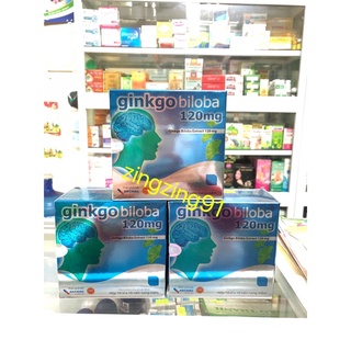 Ginkgo biloba 120mg hộp 100 viên
