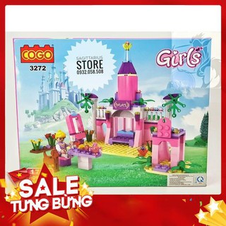 [Hot] Lego Friend COGO 3272 Lắp Ráp Lâu Đài Công Chúa ( 178 Mảnh ) (Hàng có sẵn)