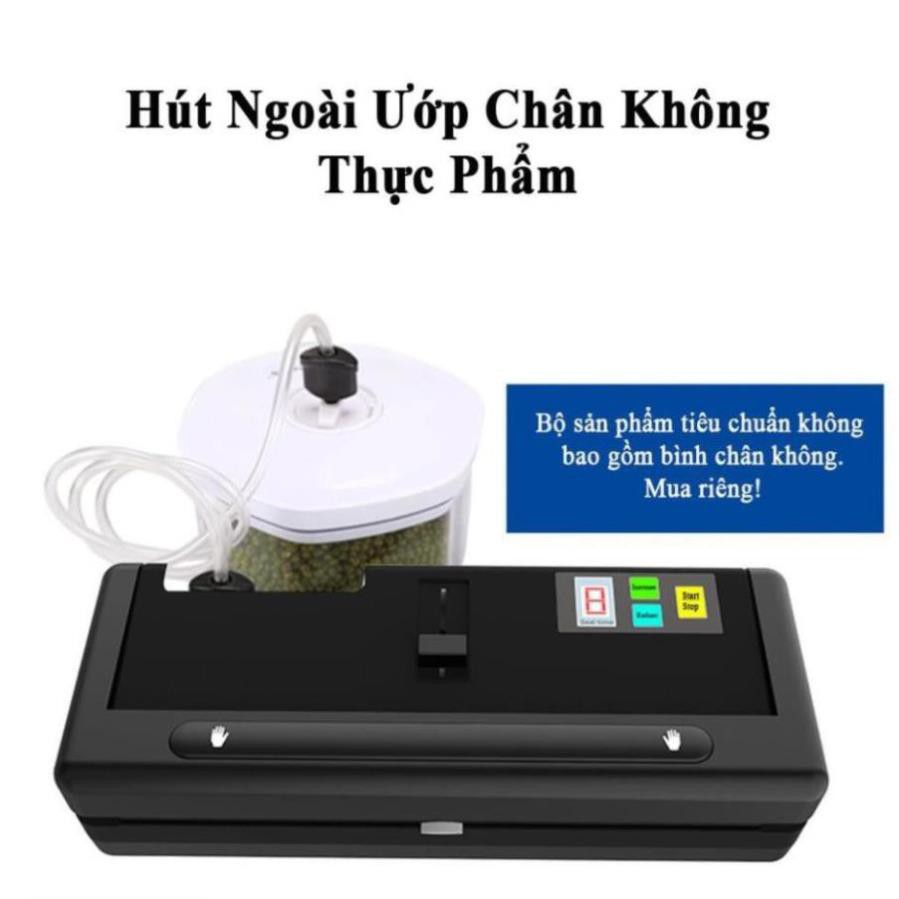 Máy Hút Chân Không P280 -Thế hệ 2021- Không Kén Túi Kiêm Hàn Miệng, Hút Khỏe, Uy Tín 1 đổi 1 [TẶNG KÈM TÚI TRƠN]