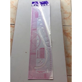 Thước vẽ đường cong góc vuông