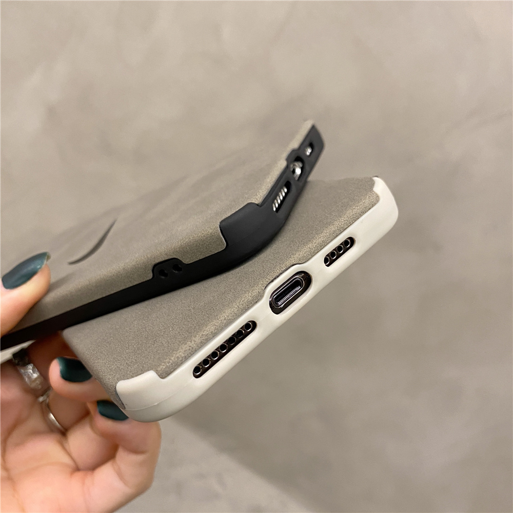 Ốp điện thoại từ TPU mềm và da PU dành cho Iphone 6 / 6splus / 7 / 8 Plus X Xr Xs Max 11 Pro Max | BigBuy360 - bigbuy360.vn