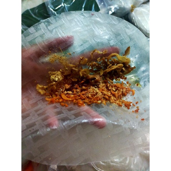 Combo bánh tròn + hủ muối tép hành siêu to