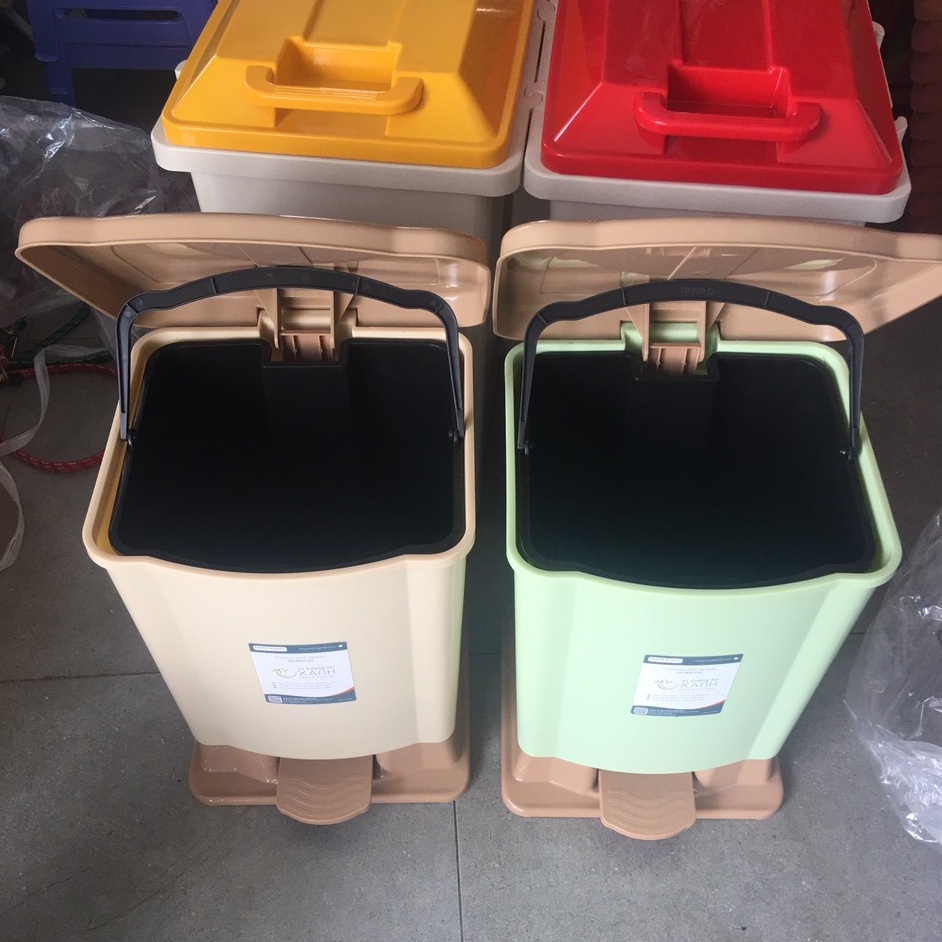 Thùng rác đạp trung, thùng đựng rác văn phòng, nhà bếp