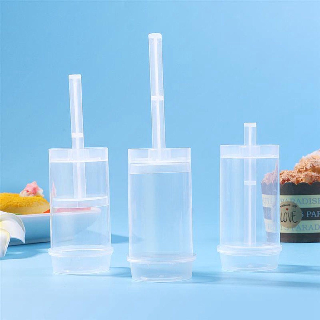 Hộp Nhựa Tròn Đựng Bánh Kem