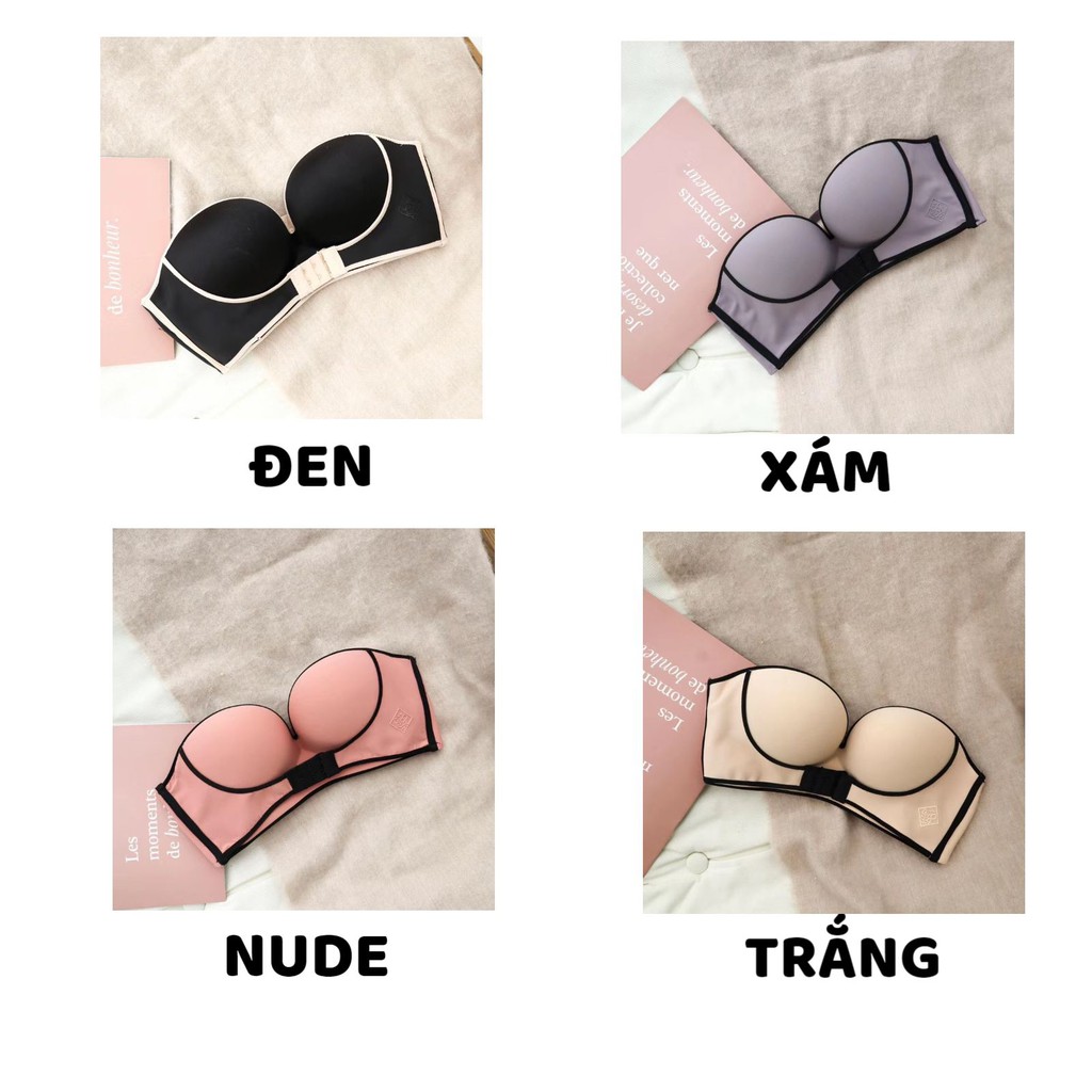 Áo Lót Nữ ❤️FREESHIP❤️ Áo Ngực Nữ Đúc Su Cup Ngực viền đen nâng vòng 1 gợi cảm mã AL24 | BigBuy360 - bigbuy360.vn