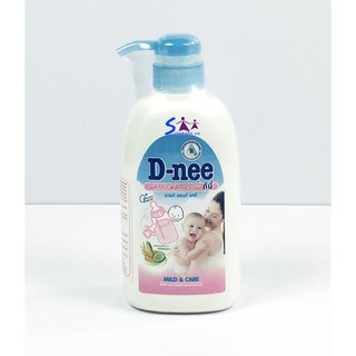 Nước xúc rửa bình sữa Dnee chai 620ml Thái Lan