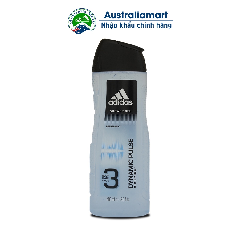 Sữa Tắm Gội Toàn Thân Nam Adidas Dynamic Pulse 400ml