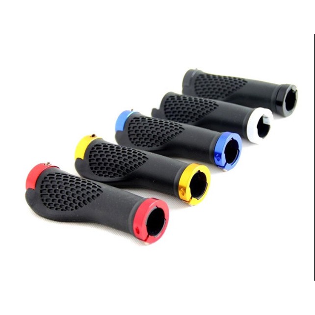 Tay nắm xe đạp thể thao 2 khóa chết có tì chống mỏi