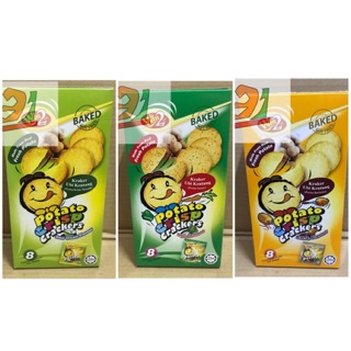 Hộp 8 Túi Bánh Khoai Tây Potato Crisp Crackers 160g