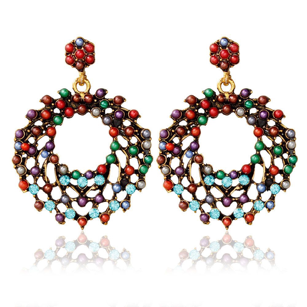 MXMUSTY Beads Colorful Boho|Vintage Earring