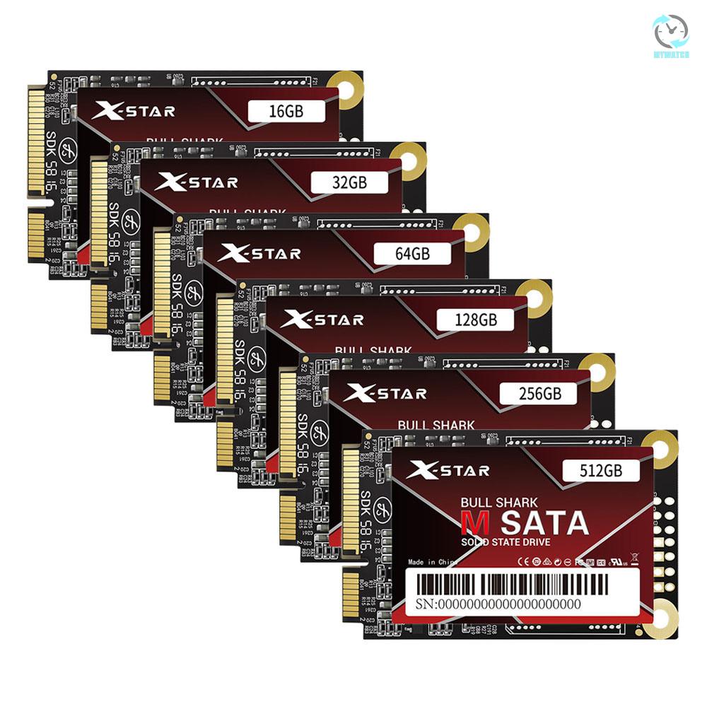 Thiết Bị Lưu Trữ Ổ Đĩa Cứng 1.8inch Ssd 512gb X-Star Bull Shark Msata Ssd Dành Cho Máy Tính | BigBuy360 - bigbuy360.vn