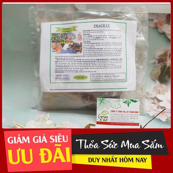 Thạch Vỹ 500g - Hàng Công Ty Dạng Khô