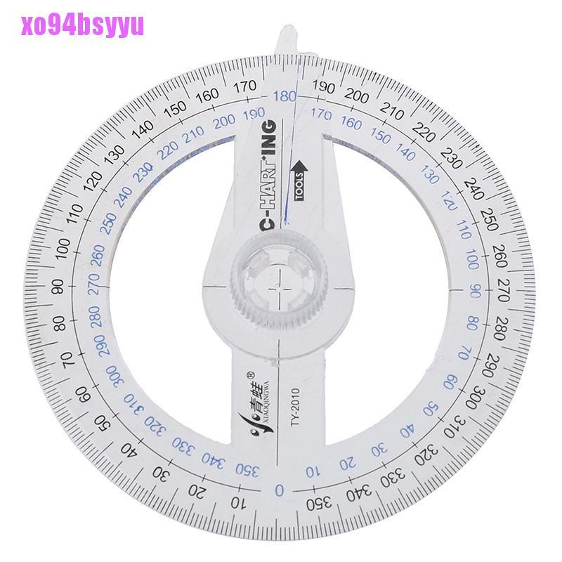 Thước Đo Chỉ Bằng Nhựa Xo94Bsyu Đường Kính 10cm Xoay 360 Độ Nhỏ Gọn