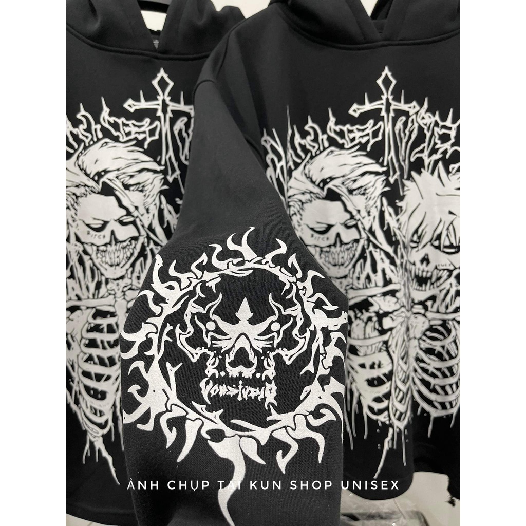 Áo hoodie VAH studio monster Áo khoác nỉ hoodie vah.studio chất nỉ bông hàng vah chính hãng KunS09