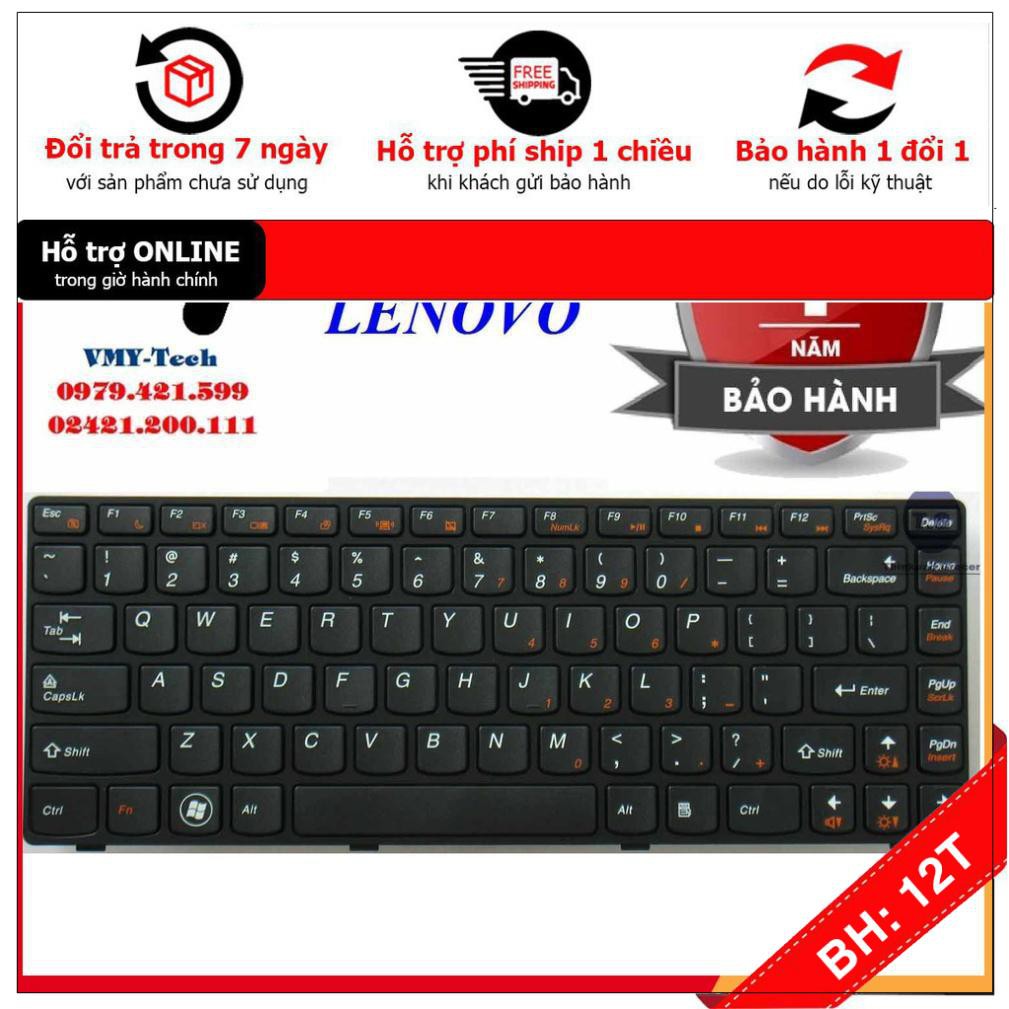 [BH12TH] 🎁 Bàn phím Lenovo G470 B470 V470 G475 Z370 B490 V480C