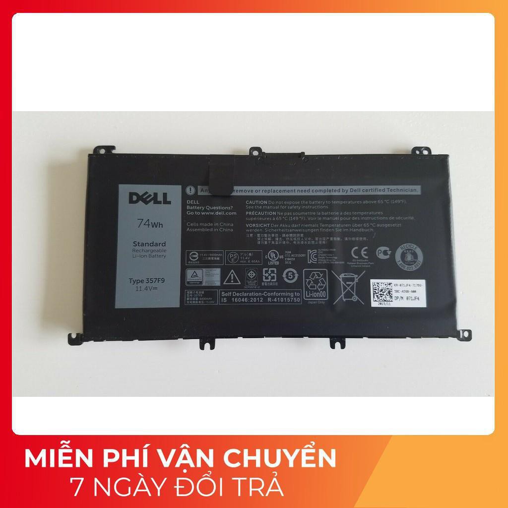 ⚡️[Pin zin] Pin laptop Dell Inspiron 7557 7559 7566 7567 7759 357F9 71JF4 0GFJ6 Pin Zin
