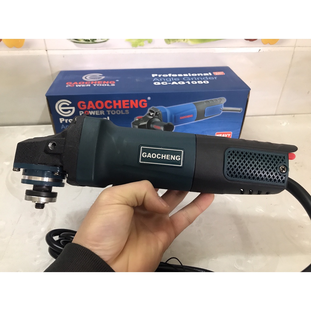 [Chính Hãng] Máy mài góc 100MM| Máy cắt cầm tay GaoCheng 1050W GC-AG1050( Cam kết lõi đồng 100%, hàng nhập khẩu)