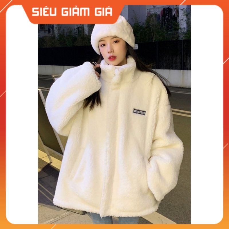 [Ảnh Thật Cuối] Áo khoác len cừu (Hàng Oder)