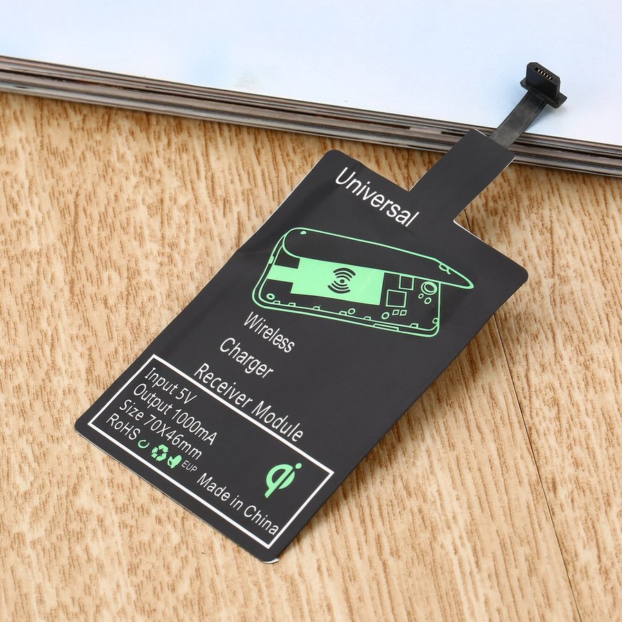 Mô đun nhận tín hiệu sạc không dây Qi siêu nhẹ cho Android