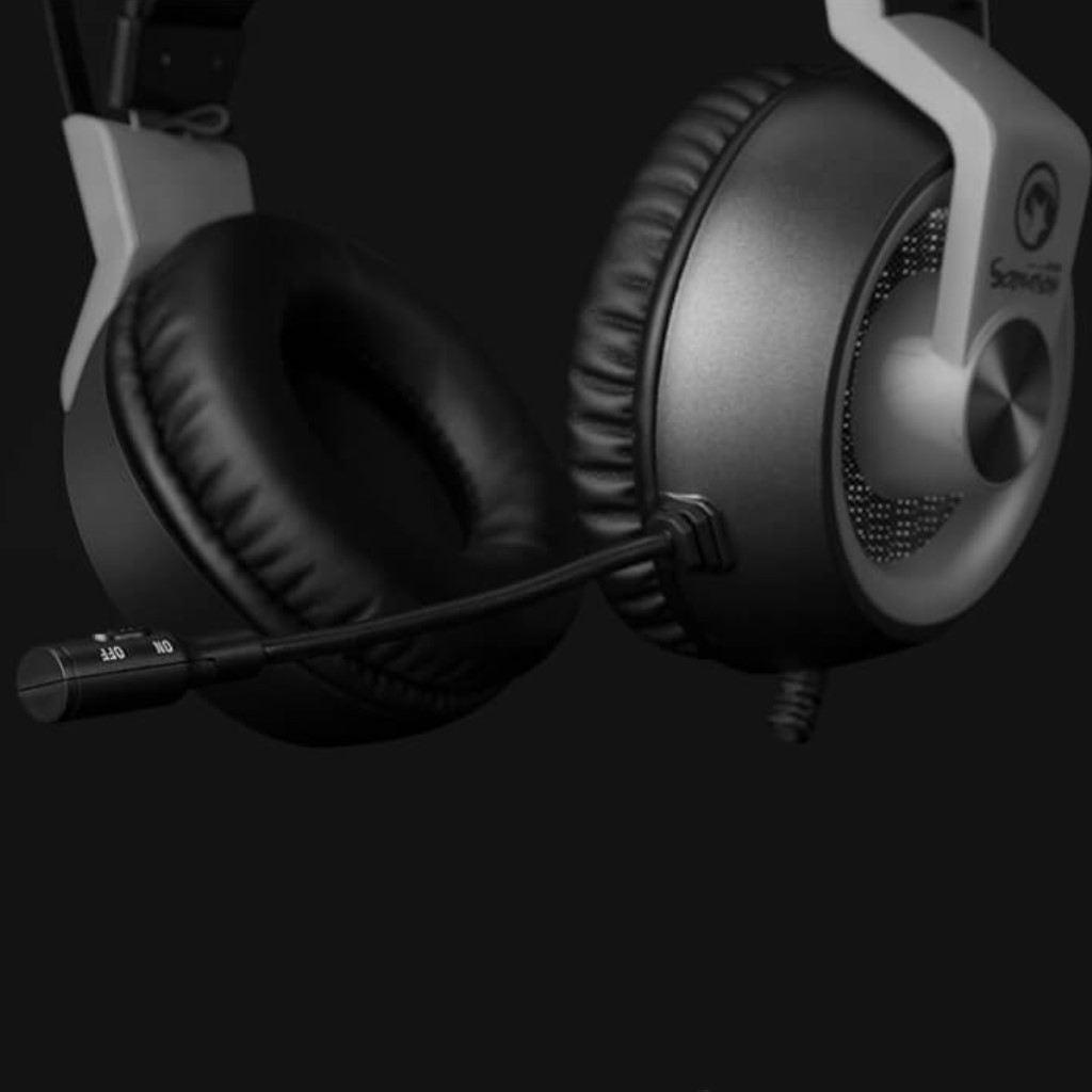 Headphone Marvo HG9035 Xám (USB 7.1)Led