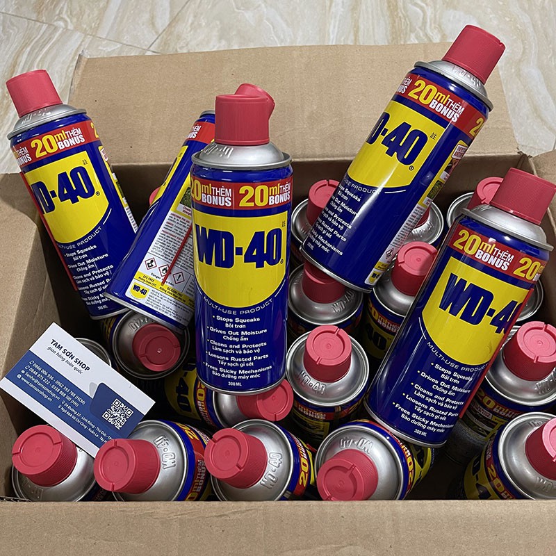 Bình Xịt Bôi Trơn Chống Rỉ Đa Năng WD-40 300ml