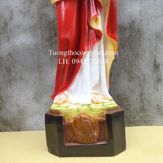 Tượng Thánh Gioan Tông Đồ 60cm (Thánh Gioan Thánh Sử)