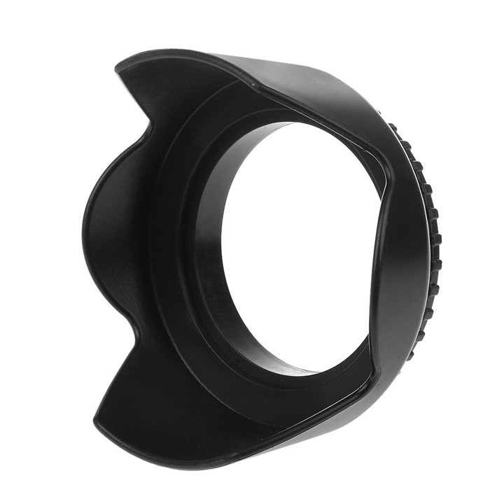 Lens hood loa che nắng hoa sen vặn ren ống kính phi 55mm