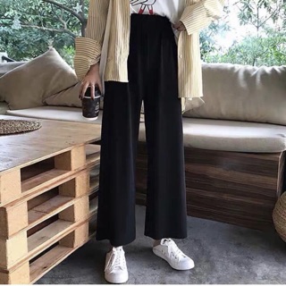 QUẦN ỐNG RỘNG ULZZANG MÀU ĐEN