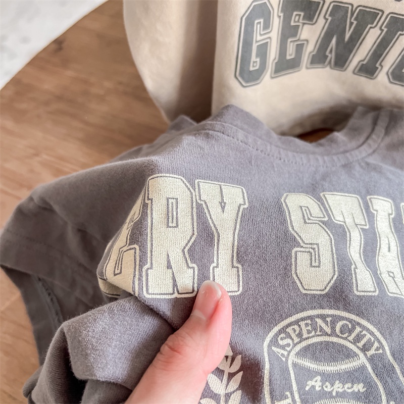 Áo Thun Không Tay Thoải Mái Thời Trang Mùa Hè Cho Bé Trai Gái