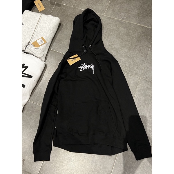 Áo trùm có mũ Stussy họa tiết Stock Logo Hoodie