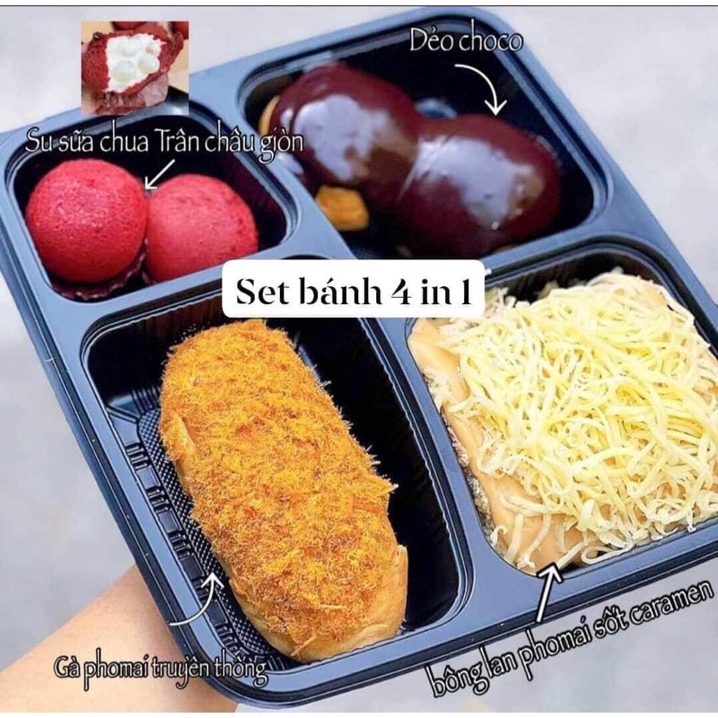 Set bánh 4 in 1