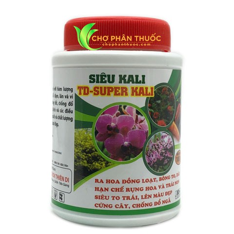 Super Kali siêu kali bổ sung cây thiếu hụt kali ngay lập tức giúp cây vận chuyển nước, ra hoa