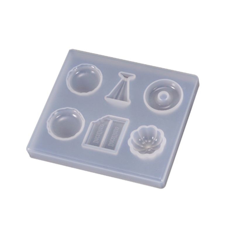 Khuôn silicone làm kẹo đồ thủ công epoxy resin UV DIY tạo hình trái tim trang trí