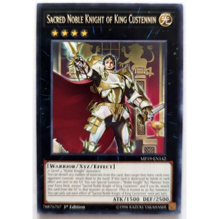 [Thẻ Yugioh] Sacred Noble Knight of King Custennin |EN| Rare